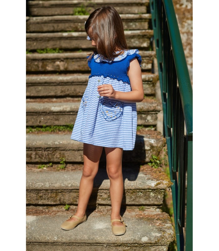 VESTIDO CUERPO DE PUNTO NEW YORK 9032 LA MARTINICA