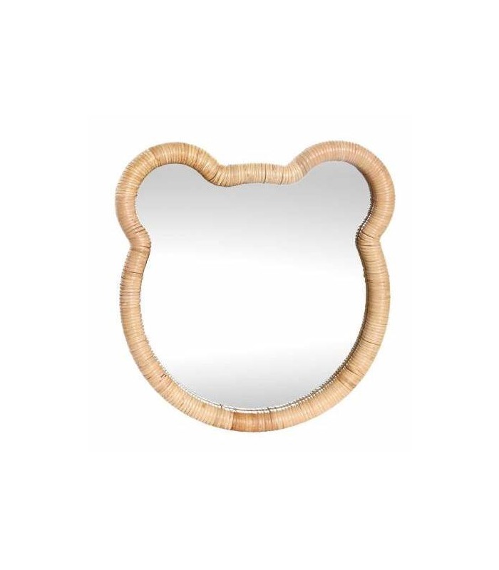 ESPEJO RATAN OSO 40*3*42CM ES-218516