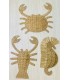 DECORACION PARED CANGREJO 55*5*53CM DP-218169