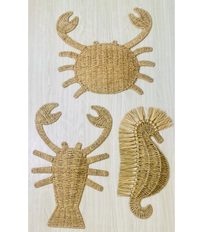 DECORACION PARED LANGOSTA 42*5*65CM DP-218171