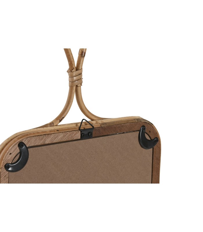 ESPEJO RATAN CUADRADO 24*2.5*40CM ES-218516