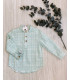 CAMISA NIÑO M/L VICHY ROGER 9238 LA MARTINICA