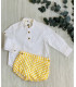 CAMISA+BOMBACHO NIÑO KITTIE 9173 LA MARTINICA