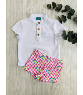 POLO+BOXER LICRA MEDITERRANEO 9530/2 LA MARTINICA