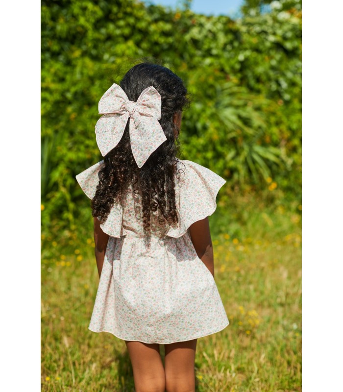 VESTIDO ROSA Y AZUL 9255 LA MARTINICA