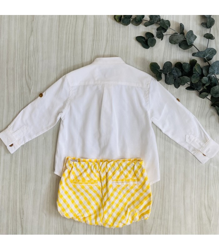 CAMISA+BOMBACHO NIÑO KITTIE 9173 LA MARTINICA