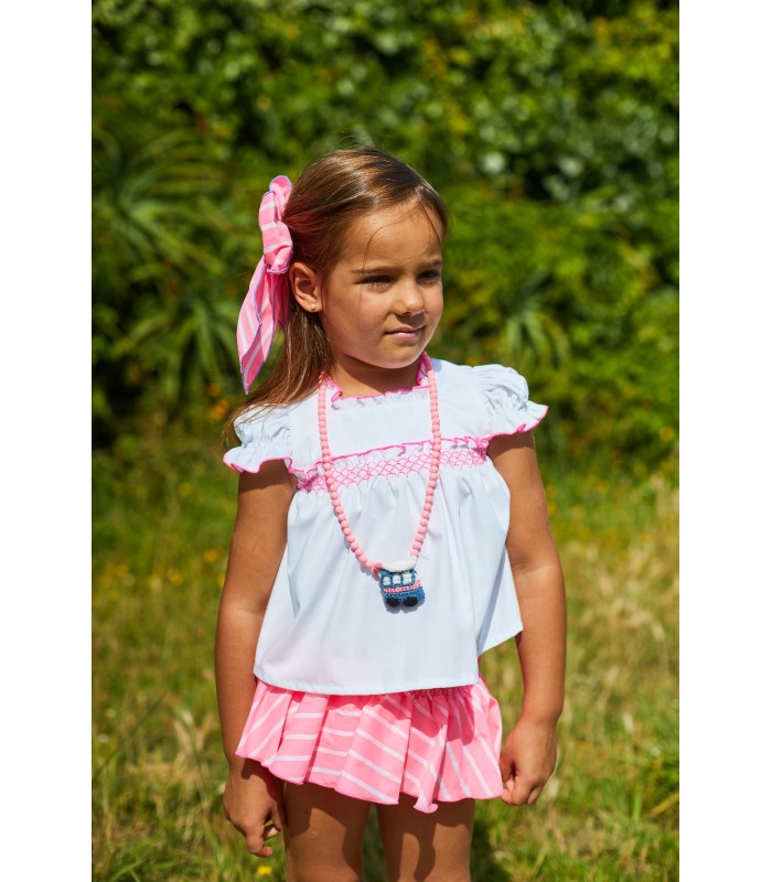 BLUSA+BRAGUITA NEON 9102 LA MARTINICA