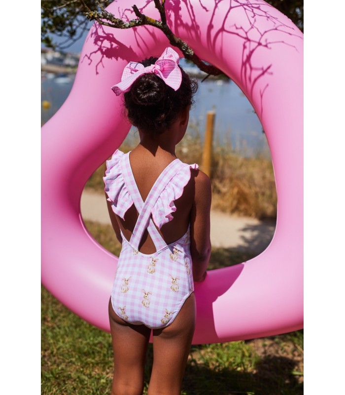 BAÑADOR CRUZADO CONEJITOS EASTER 9646 LA MARTINICA