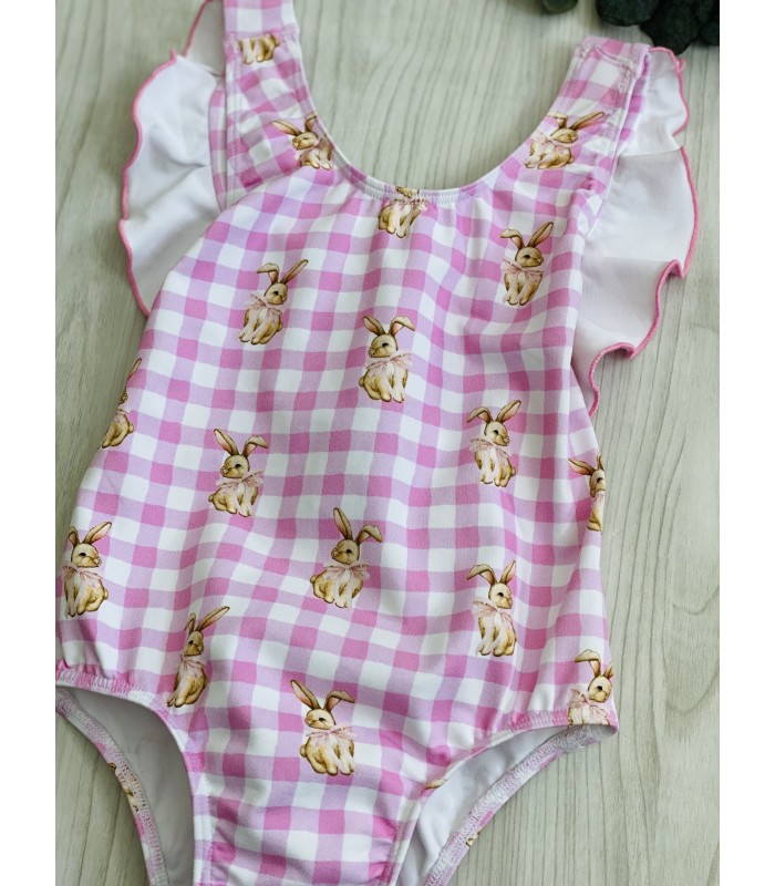 BAÑADOR CRUZADO CONEJITOS EASTER 9646 LA MARTINICA