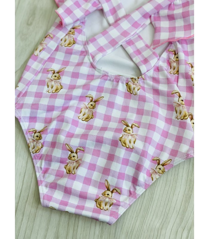 BAÑADOR CRUZADO CONEJITOS EASTER 9646 LA MARTINICA