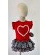 CAMISETA+BRAGUITA VICHY VM143/4 MON PETIT BONBON