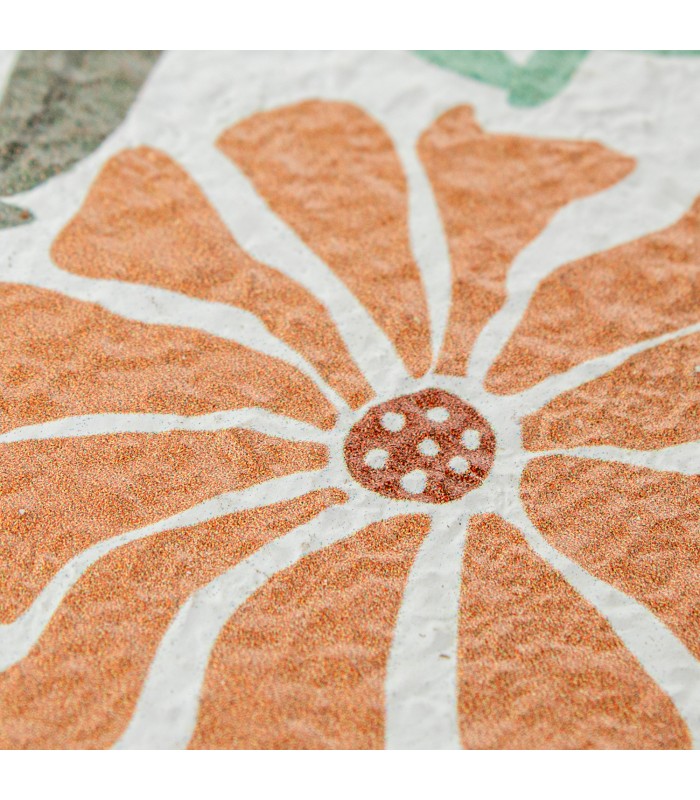 Caja Madera Decorada Flores Colores 24x16x7cm 25103