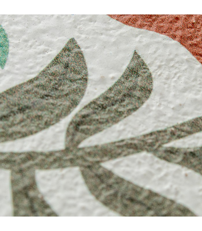 Caja Madera Decorada Flores Colores 24x16x7cm 25103