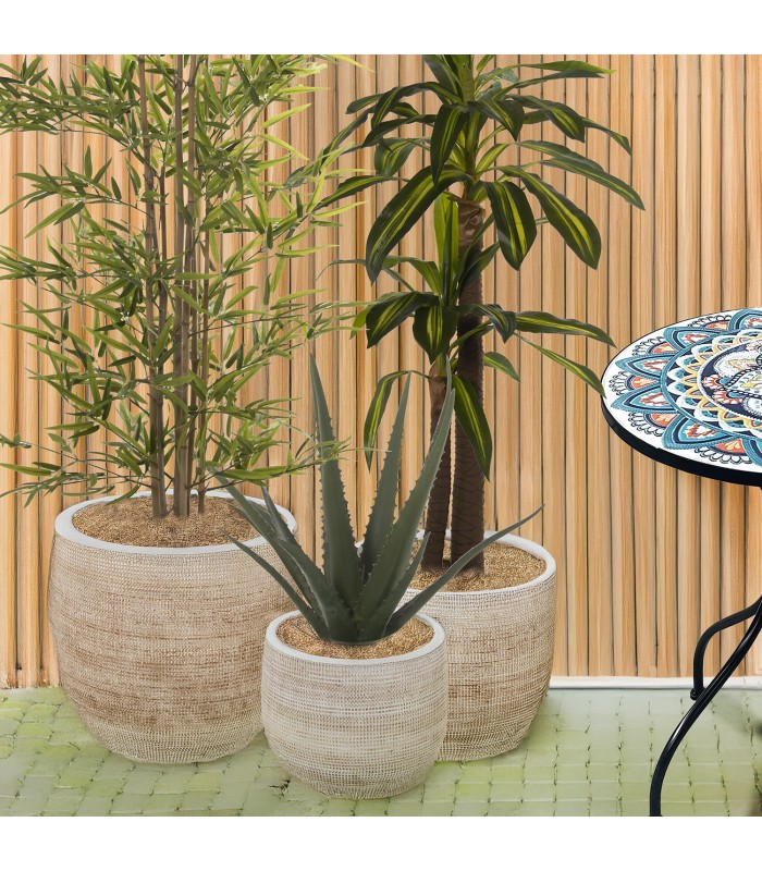 MACETERO CERAMICA Ø20*19hCM 61636