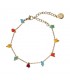 PULSERA ACERO Y PIEDRAS DE CRISTAL BPU931