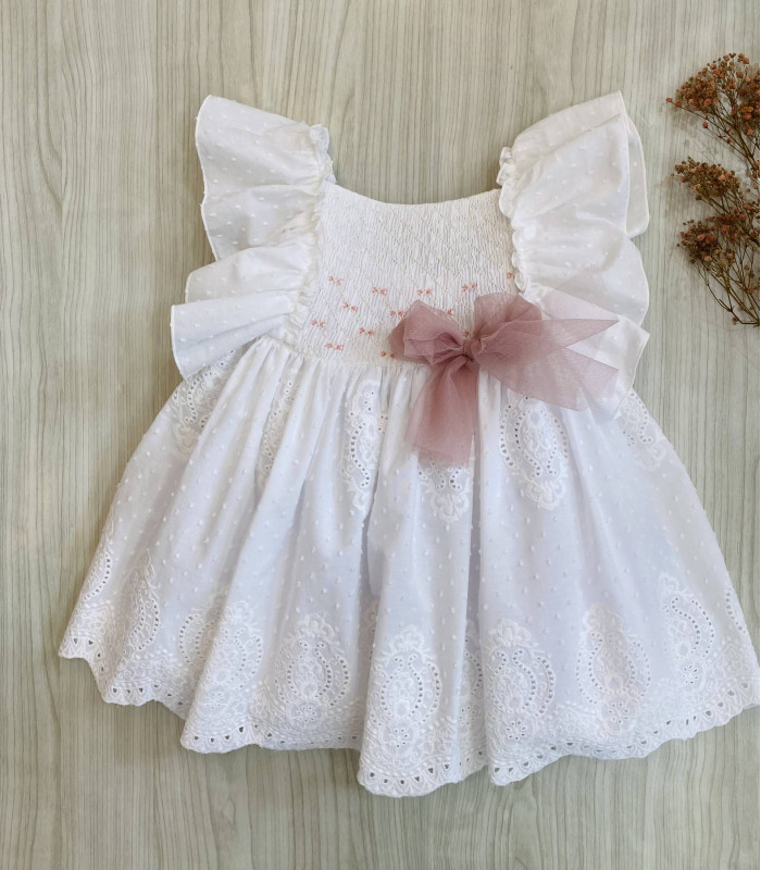 VESTIDO LAZO ROSA 4629 BY COPO