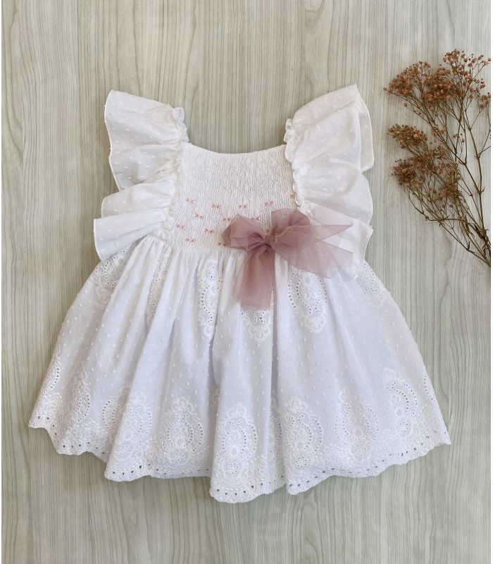 VESTIDO LAZO ROSA 4629 BY COPO