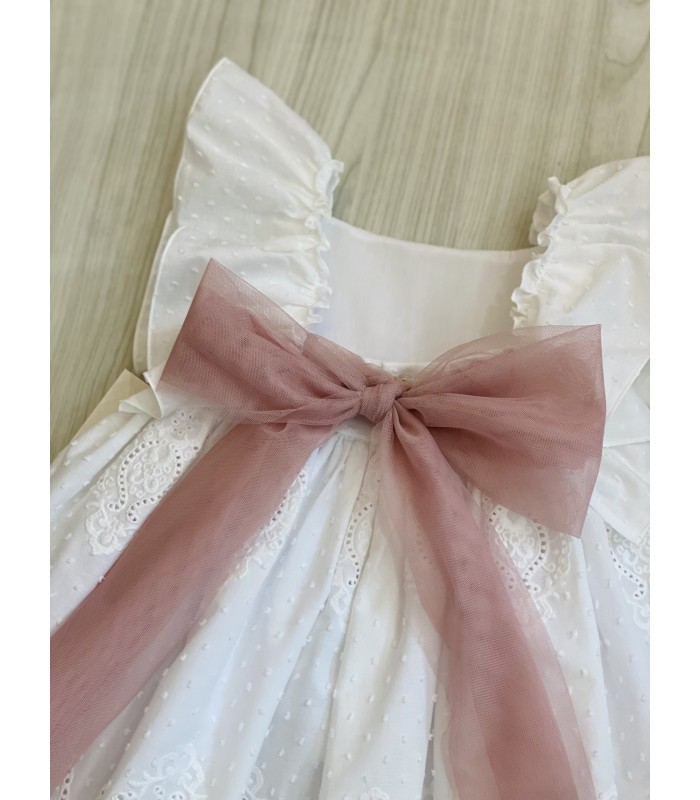 VESTIDO LAZO ROSA 4629 BY COPO