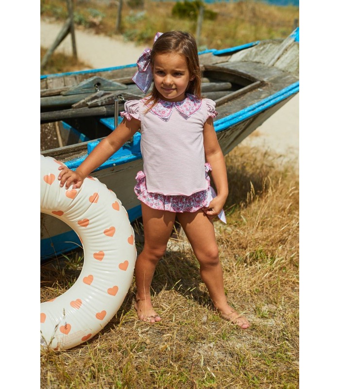 POLO CUELLO+BRAGUITA LILA FLICKA 9449 LA MARTINICA