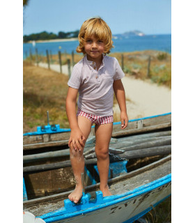 POLO+BOXER LICRA LILA FLICKA 9464/8 LA MARTINICA