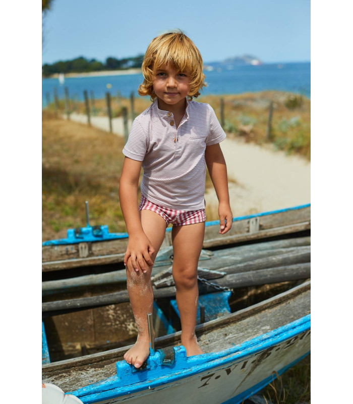 POLO+BOXER LICRA LILA FLICKA 9464/8 LA MARTINICA