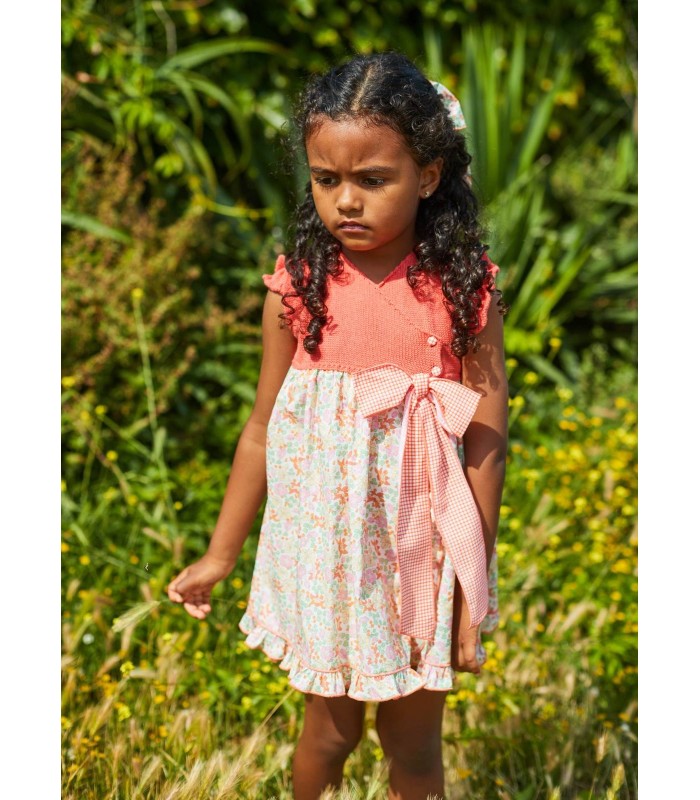 VESTIDO CUERPO PUNTO LIRIO 9072 LA MARTINICA