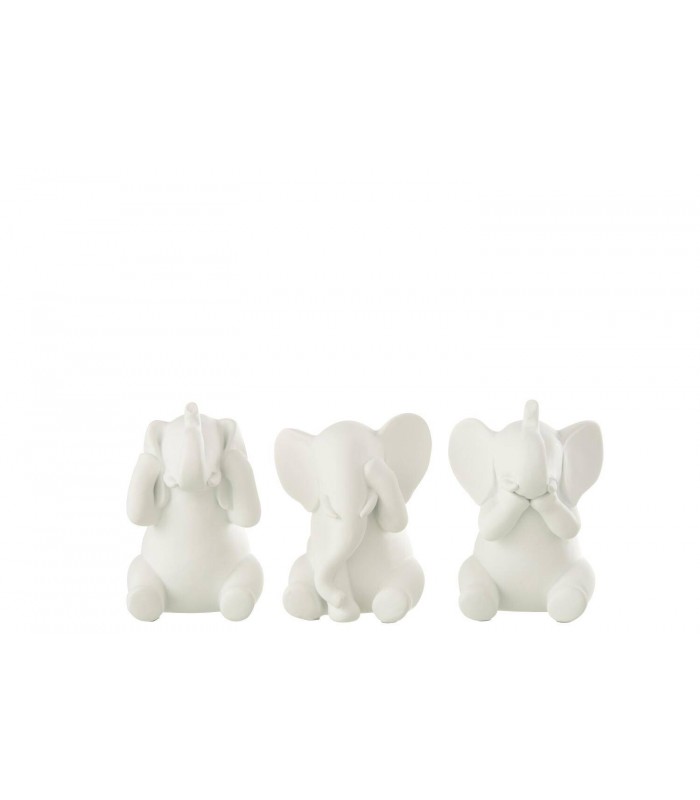 SET/3 ELEFANTES 10.5*8*13CM 50736