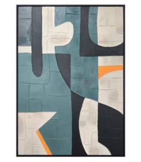 CUADRO LIENZO PINTADO A MANO 83*123CM CU-220287