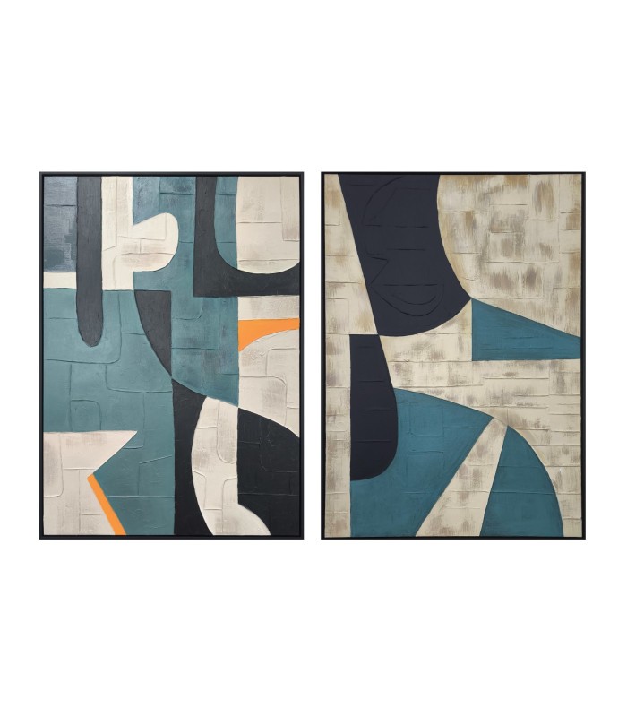 CUADRO LIENZO PINTADO A MANO 83*123CM CU-220287