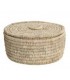 CESTA FIBRA NATURAL Ø29*15CM DC-218916