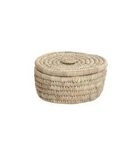 CESTA FIBRA NATURAL Ø22*10hCM DC-218916
