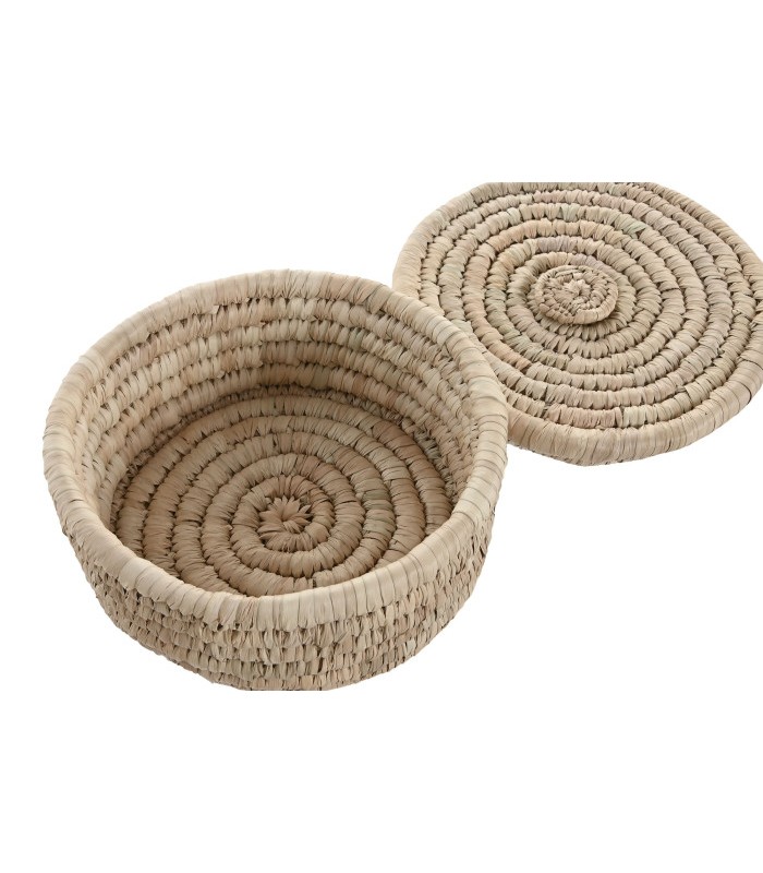 CESTA FIBRA NATURAL Ø35*19CM DC-218916
