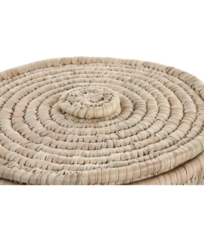 CESTA FIBRA NATURAL Ø29*15CM DC-218916