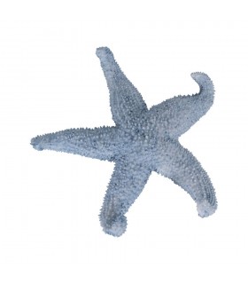 ESTRELLA AZUL RESINA 23*25*5CM 614022