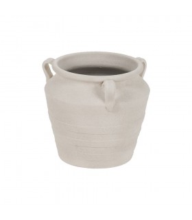 JARRON BLANCO CERAMICA 30*30*28CM 614323