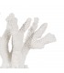 CORAL BLANCO RESINA 27*15*21CM 614007