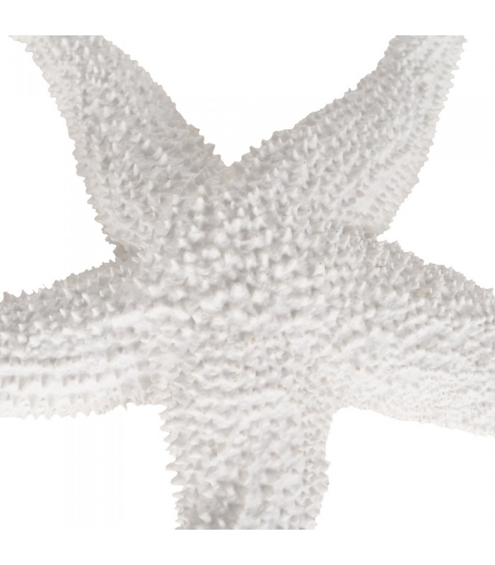 ESTRELLA BLANCA RESINA 24*24*5CM 614012