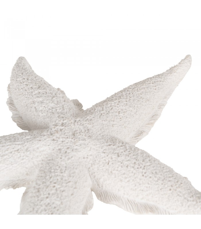 ESTRELLA BLANCA RESINA 30*30*4CM 614013
