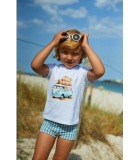 BOXER LICRA ARANDANOS 9489 LA MARTINICA