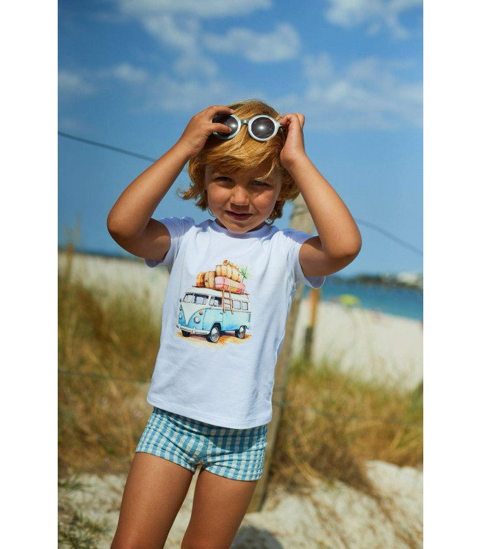 BOXER LICRA ARANDANOS 9489 LA MARTINICA