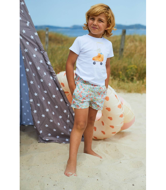 CAMISETA+BOXER ALGODON MALIBÚ 9593/4