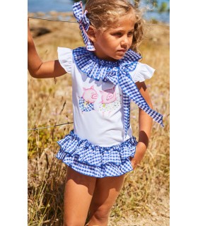 CAMISETA+BRAGUITA PIGS 9606 LA MARTINICA