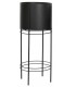 MACETERO/PEDESTAL NEGRO Ø30*70H CM MC-205973