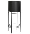 MACETERO/PEDESTAL NEGRO Ø30*70H CM MC-205973