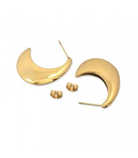 PENDIENTES ACERO SUMMER MOON DPE044