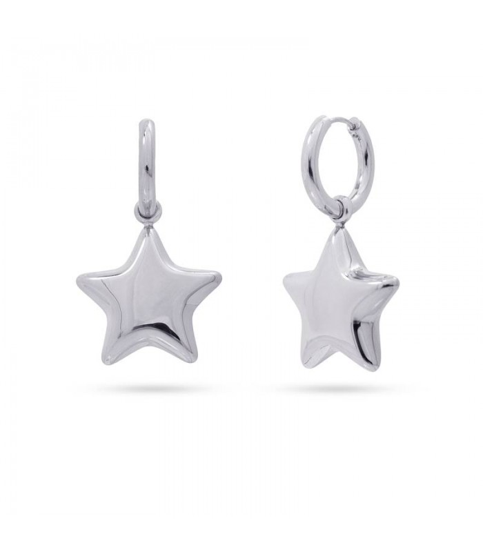 PENDIENTES ACERO SHOOTING STAR DPE096