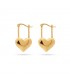 PENDIENTES ACERO AMOUR DPE097