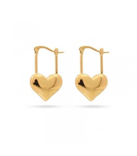 PENDIENTES ACERO AMOUR DPE097