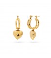 PENDIENTES ACERO BELOVED DPE099