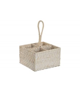 CUBERTERO BAMBU RATAN 19*19*27CM PC-219145